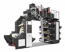 High Speed Flexographic Printing Machine 6 color (Synchronous Belt)