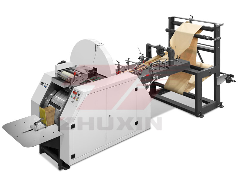 Mechanical Type Sharp V Bottom Paper Bag Making Machine