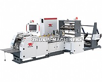 High Quality High Speed Full Automatic Sharp Bottom Paper Bag Machine