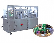 pneumatic transparent film 3D overwrapping machine