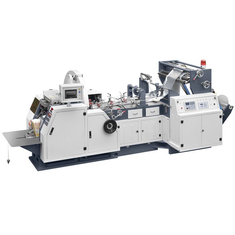 High Speed Food Paper Bag Making Machine