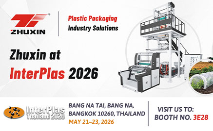 Zhuxin Machinery will be exhibiting at Interplas Thailand 2026